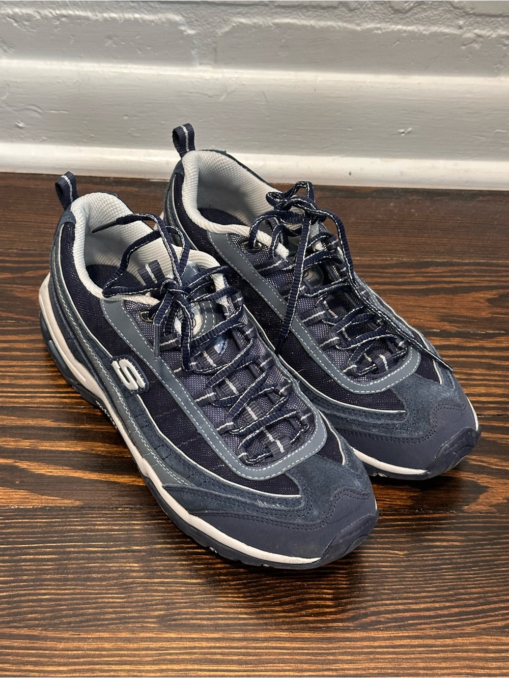 Skechers navy blue sneakers